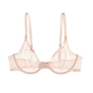 CUUP Sheer Bra in Cream/Nude